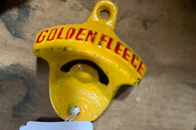 Load image into Gallery viewer, GOLDEN FLEECE bottle opener - wall mounted - cast iron
