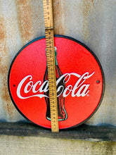 Load image into Gallery viewer, Coca Cola - cast iron - Plaque Sign