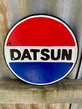 Load image into Gallery viewer, Datsun - Cast iron sign - 24cm