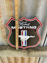 Load image into Gallery viewer, Ford Mustang - cast iron sign plaque -