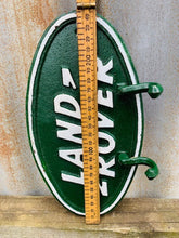 Load image into Gallery viewer, Land Rover Key Holder Cast Iron Plaque badge sign
