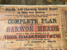 Load image into Gallery viewer, Barwon Heads Subdivision Map 1912