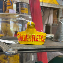 Load image into Gallery viewer, GOLDEN FLEECE bottle opener - wall mounted - cast iron