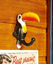 Load image into Gallery viewer, Guinness toucan Wall mount coat hook - cast iron
