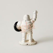 Load image into Gallery viewer, Michelin Man waving - cast iron small figurine
