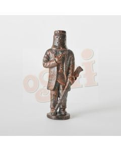 Ned Kelly 15cm cast iron statue.