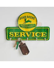 Load image into Gallery viewer, John Deere,cast iron, key rack. Heavy duty.
