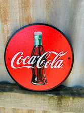 Load image into Gallery viewer, Coca Cola - cast iron - Plaque Sign
