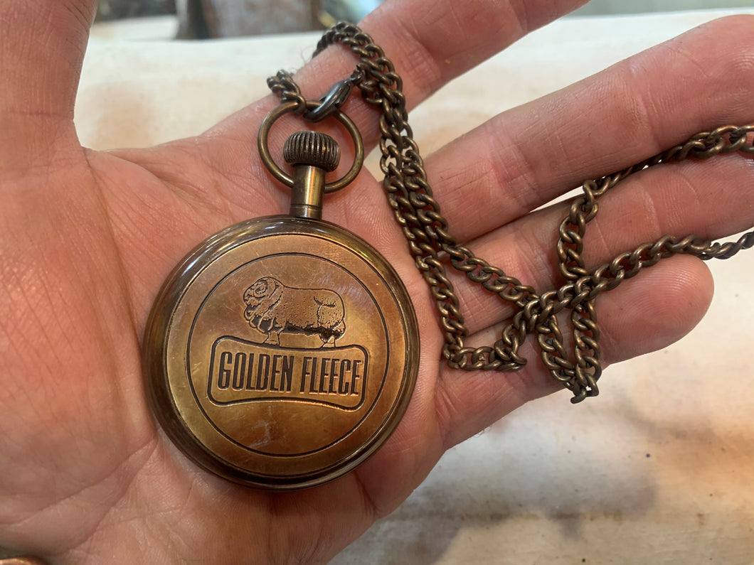 Golden Fleece Pocket Watch