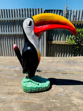 Load image into Gallery viewer, Guinness Toucan figurine - double sided - BAR STATUE
