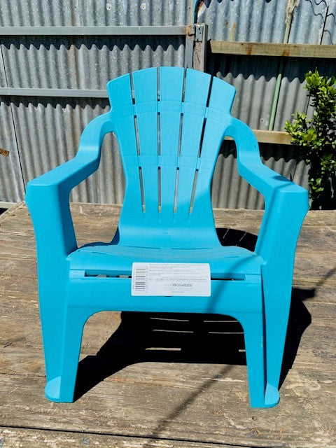 Kids Adirondack style chair - recycled plastic - made in Italy - very sturdy