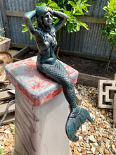 Load image into Gallery viewer, Small Mermaid - cast iron figure 45cm
