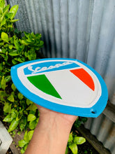 Load image into Gallery viewer, Vespa Cast Iron Sign
