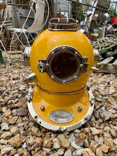 Load image into Gallery viewer, Yellow Diving Helmet
