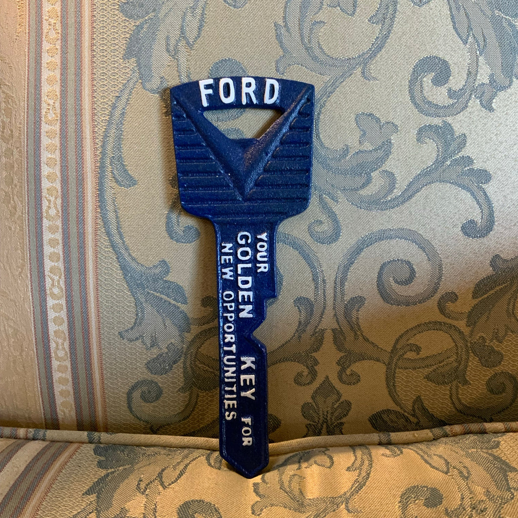 Ford Key Bottle opener Cast iron 20cm