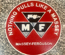 Load image into Gallery viewer, Massey Ferguson - cast iron sign plaque
