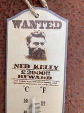 Load image into Gallery viewer, NED KELLY - Galvanised Thermometer
