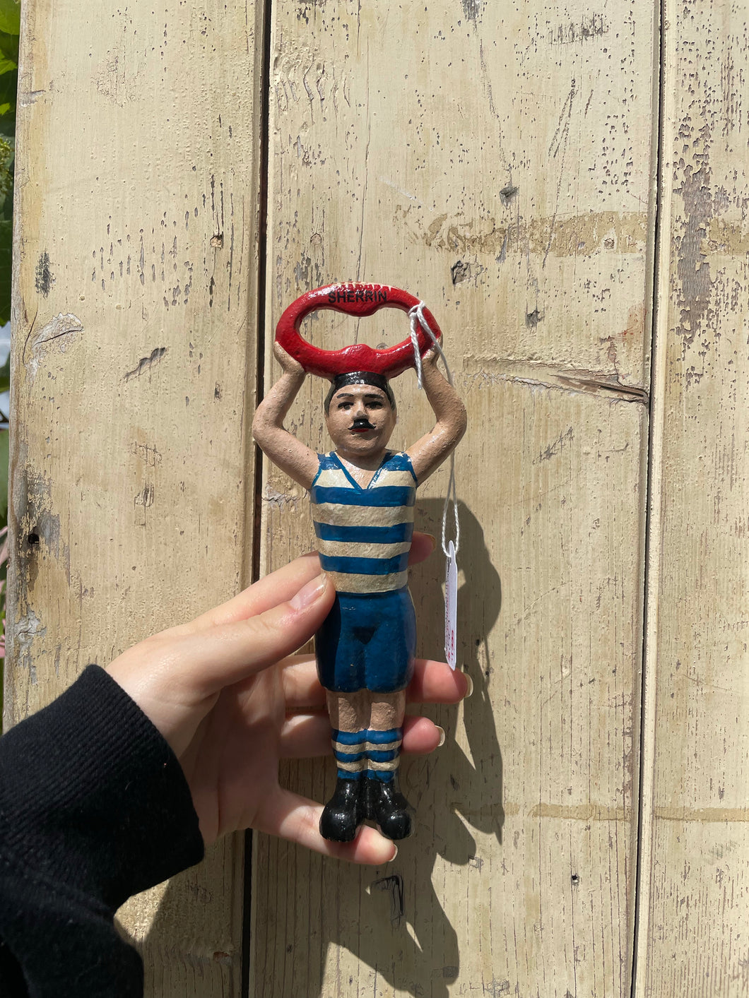 Geelong cats bottle opener Sherrin