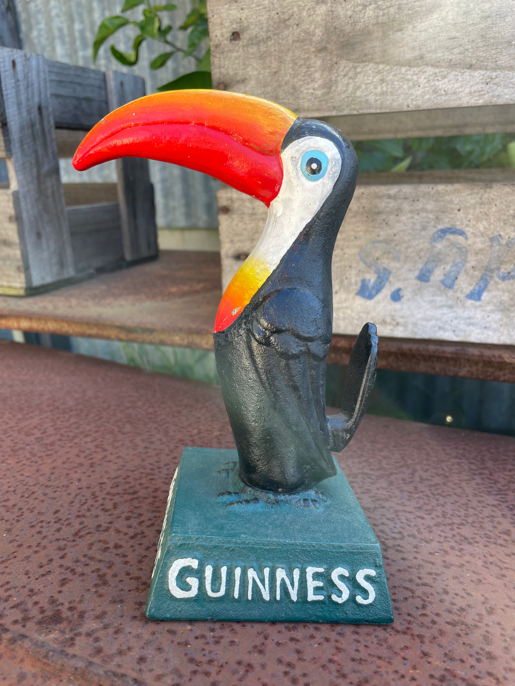 Guinness Cast Iron Statue  Guinness Brewery Mancave