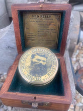 Load image into Gallery viewer, NED KELLY Compass - in wooden case
